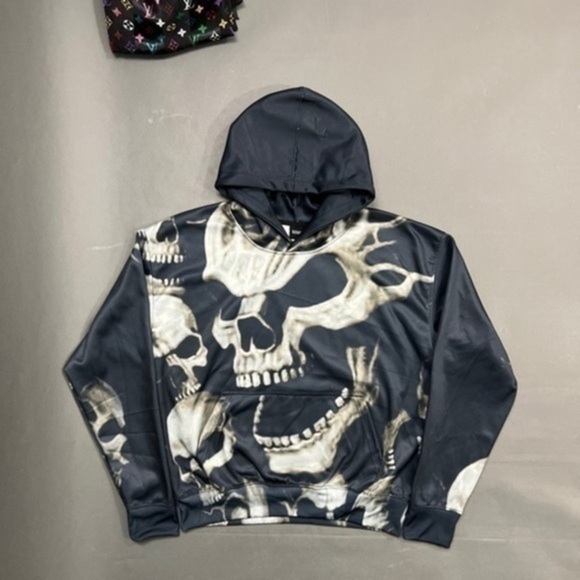 Big Skull Pile Hoodie - Picture 1 of 5